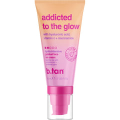 BTAN crema facial gradual en envase, ideal para uso diario.