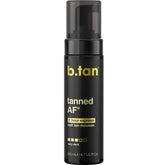 b.tan mousse oscura bronceado en envase, listo para usar