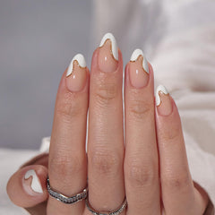 BTArtbox Almond Press On Nails soft gel fit for comfortable wear