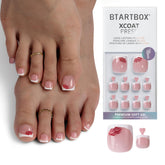 BTArtbox date-night nails with red lips design for a bold manicure