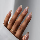 BTArtbox Knightshield cat eye nails medium with metallic glow for stylish evenings