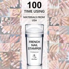 BTArtbox replaceable stamper head for versatile French designs