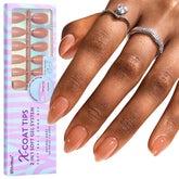 BTArtbox uñas en almendra cortas naturales para un look discreto