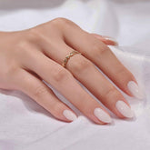 BTArtbox uñas postizas blancas en gel suave con acabado natural para uso diario