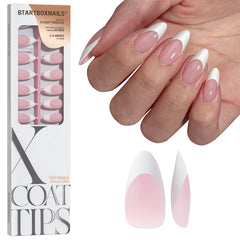 BTArtboxnails French tip nails for a flawless at-home manicure.