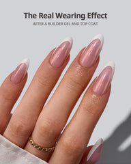 BTArtboxnails XCOATTIPS medium almond nails offer natural look and comfortable wear