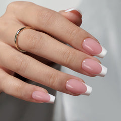 BTArtboxnails XCOATTIPS short coffin nails for durable wear.