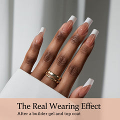 BTArtboxnails XCOATTIPS soft gel material offers comfort and flexibility