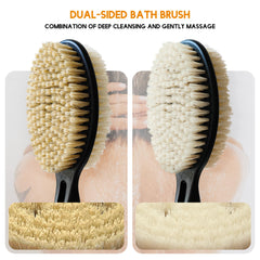 BTideas cepillo doble cara ofrece exfoliación y limpieza suave en un solo producto