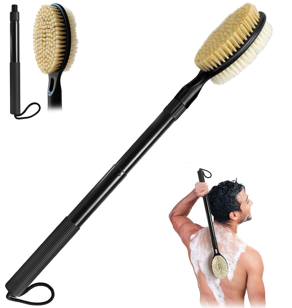BTideas cepillo espalda extensible facilita alcanzar la espalda durante la ducha