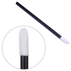 BTYMS lip brush applicator detail close-up for precise lipstick or gloss application.