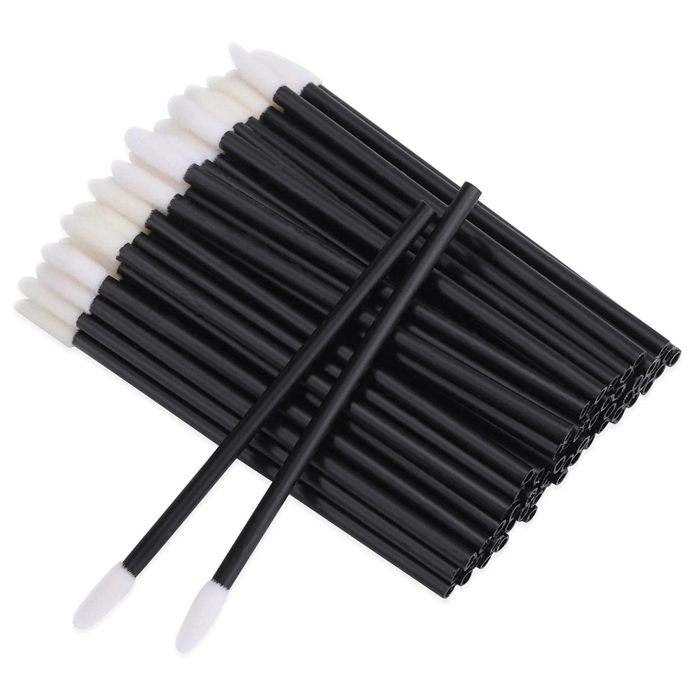 BTYMS lip wand with black handle for precise lip gloss application.