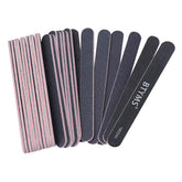 BTYMS 25-count nail files in packaging, ideal for salon and home care.
