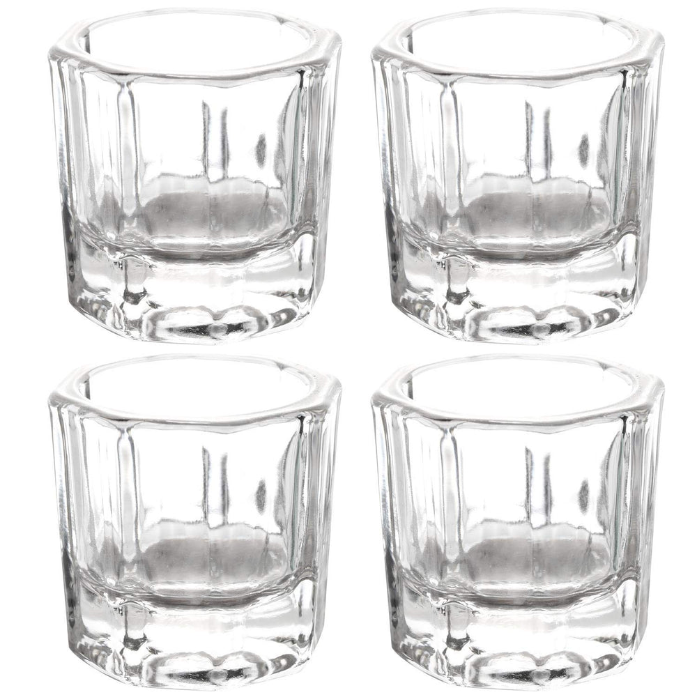 BTYMS tazas monomero acrilico, conjunto de 4 para mezclar líquidos y polvos.