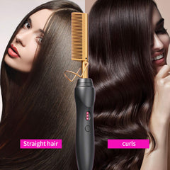 Budigl 1-count set includes straightener and heat press for flexibility
