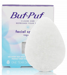 Buf-Puf Esponja Facial Regular para limpieza profunda y suave.