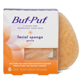 Buf-Puf Gentle Facial Sponge close-up showing soft texture for deep cleansing