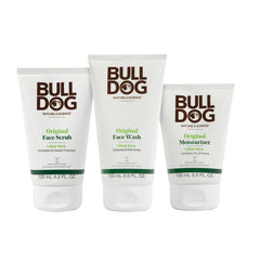 Bulldog Original Lavado facial Botella: limpieza diaria suave para piel normal.