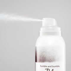 Pump dispenser of Bumble and bumble tinted dry shampoo for easy application
