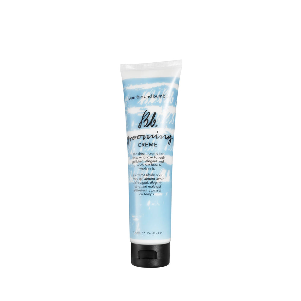 Bumble and bumble Grooming Creme bottle front with versatile finishing and subtle hold.