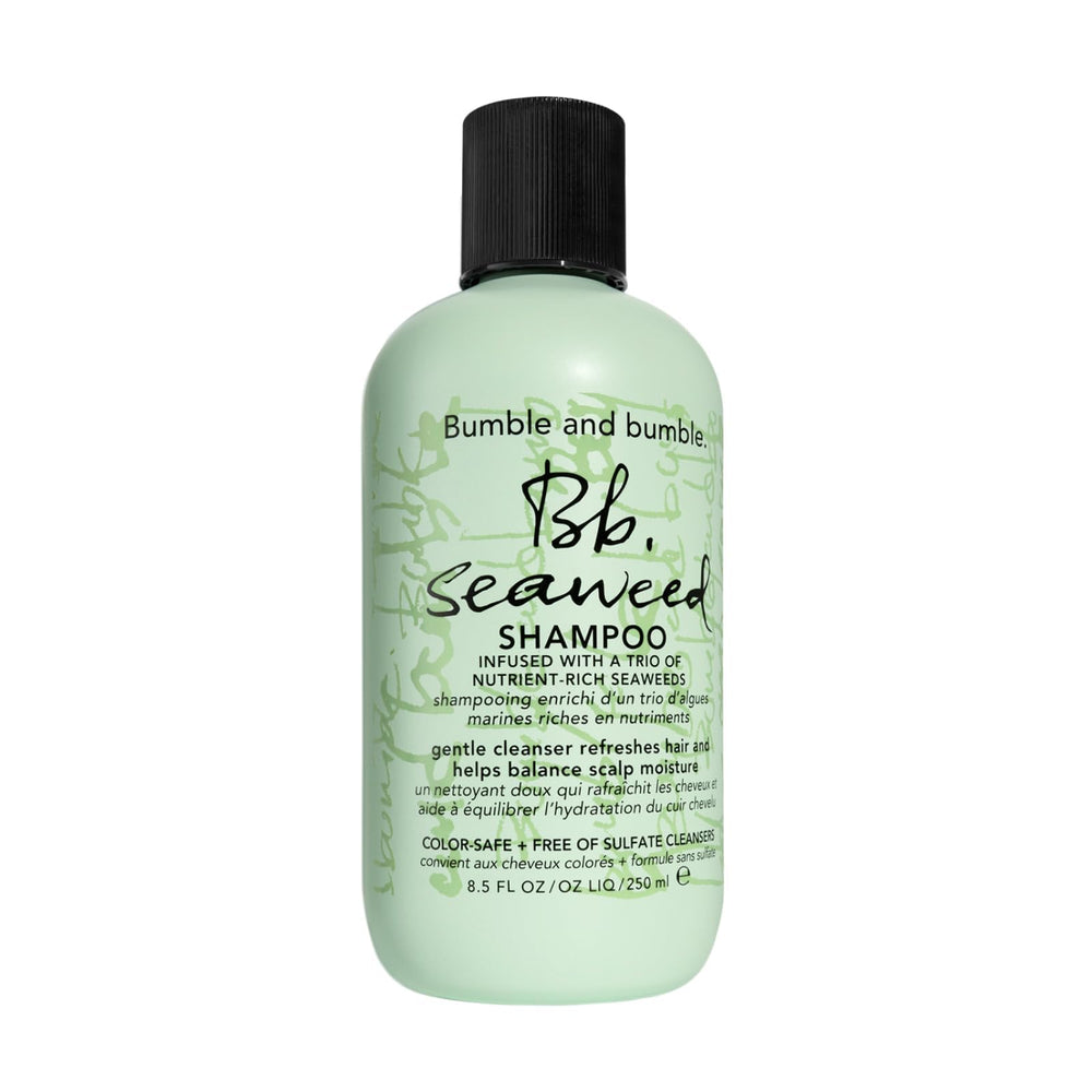 Bumble and bumble Seaweed Hydrating Shampoo bottle front for daily moisture balance.