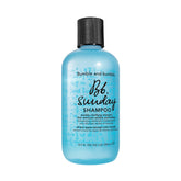 Bumble and bumble Sunday Clarifying Shampoo bottle front, gentle weekly cleanse to remove buildup.
