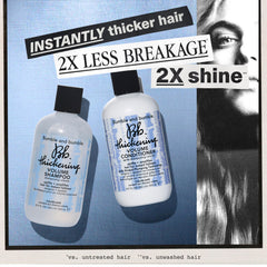 Bumble and bumble Thickening Volume Shampoo, ideal para cabello fino, realza volumen sin peso.