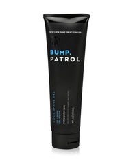 Bump Patrol Cool Shave Gel clear bottle for precise, visible shaving.