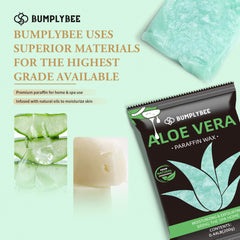 BUMPLYBEE paraffin wax foot bath for soothing, moisturized feet