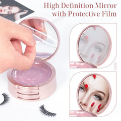 Open Buqikma lash box showing six grooves for three lash pairs