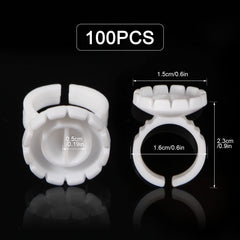 Burboeiy makeup ring caps with adjustable diameter for secure, mess-free application.