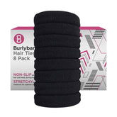 Burlybands coletero grande sin costuras para cabello grueso, sujeción suave y duradera