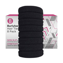 Burlybands coletero grande sin costuras para cabello grueso, sujeción suave y duradera