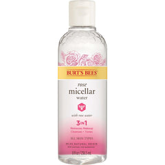Burt's Bees Agua Micelar de Rosa: botella para limpieza diaria y tonificación suave