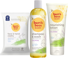 Conjunto Burt's Bees Baby, regalo para bebé, cuidado suave para la piel.