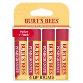Burts Bees Bálsamo labial Granada, tubos compactos para hidratación diaria