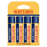 Burt's Bees bálsamo labial vainilla, tubo compacto para hidratación diaria.