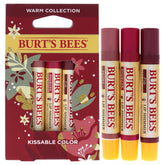 Brillo labial Burt's Bees Peonía: color suave y nutrición para labios.