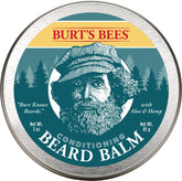 Burt's Bees Conditioning Beard Balm being applied for softer beard and nourished skin.