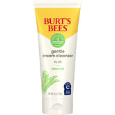 Burts Bees crema limpiadora suave aloe en botella 6 oz limpia sin resecar la piel