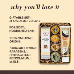 Burt's Bees Hand Salve softens rough skin on hands.