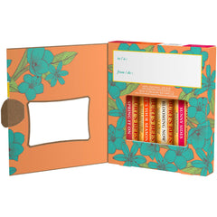 Burt's Bees Just Picked Lip Balm Set sabor Sandía, práctico para bolsillos.
