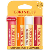 Burt's Bees Lip Balm Pomelo Rosado: hidratación suave para labios secos.