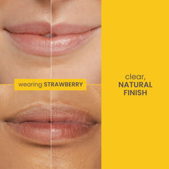 Burt’s Bees Lip Milk, textura ligera con brillo claro.