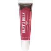 Burts Bees Lip Shine Pucker tube closeup with glossy pink finish for easy application