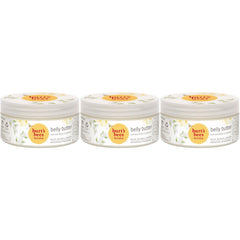 Burt's Bees Mama Belly Butter jar close-up showing rich moisturizer for growing pregnancy skin