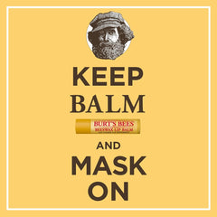 Lip balm on hand for on-the-go moisture.