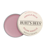 Burt's Bees Miracle Balm on face for hydration and dewy finish