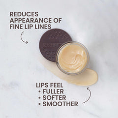 Peppermint sensation from Burt's Bees overnight lip treatment provides a refreshing feel.