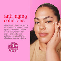 Burt's Bees Renewal Eye Cream bakuchiol and vitamin E on packaging.